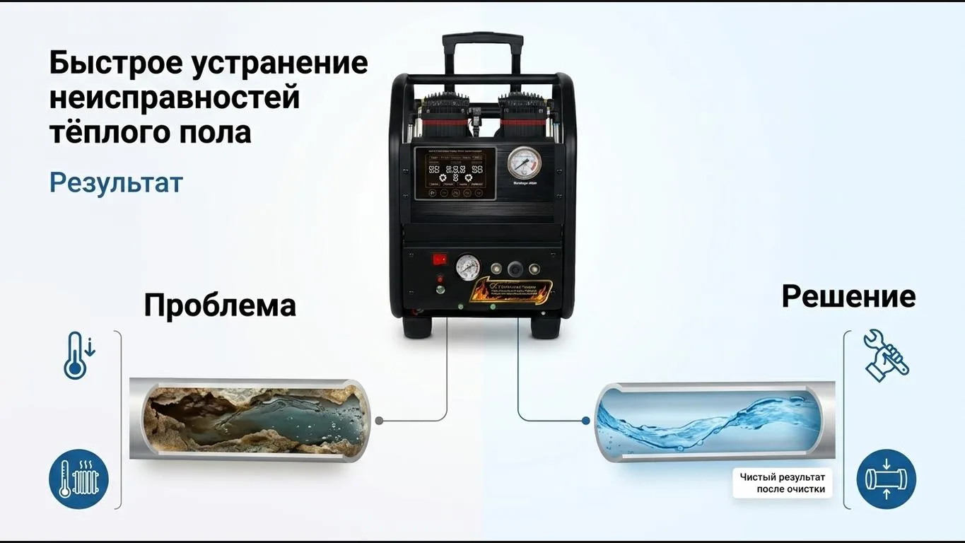 Стабильная работа системы после очистки